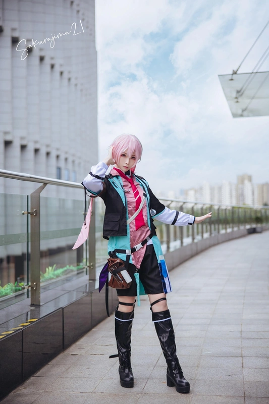 明日方舟COS正片安塞尔 - 樱岛嗷